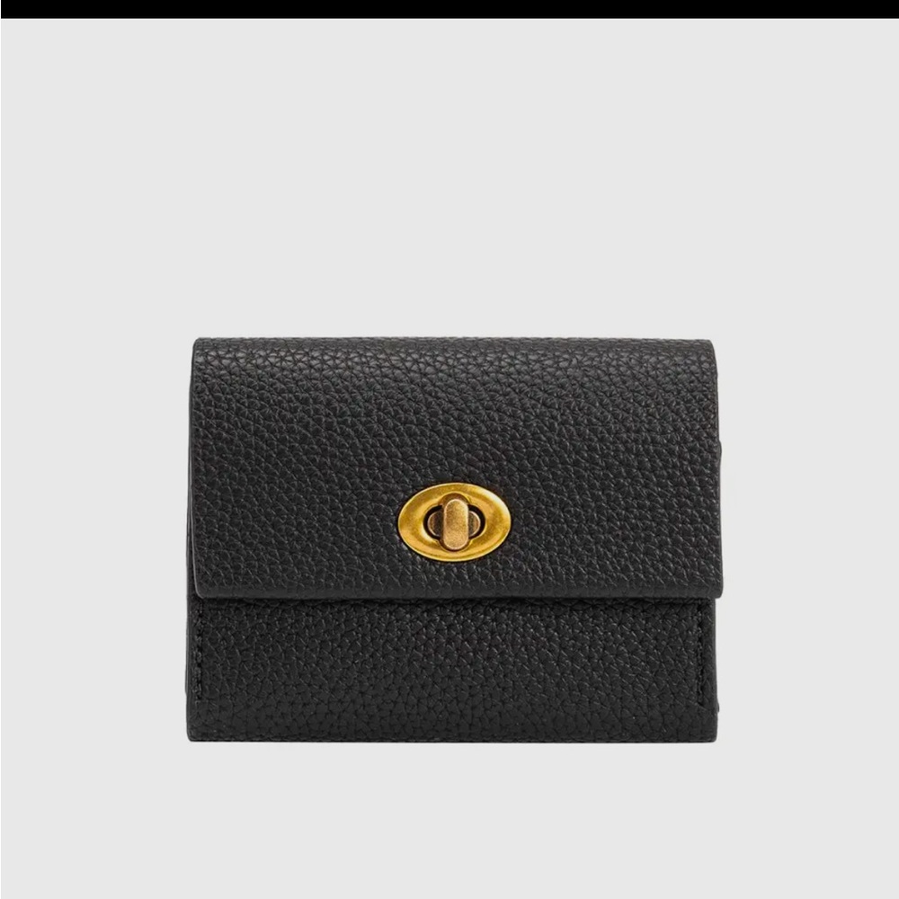 Rita Black Vegan Card Case Wallet